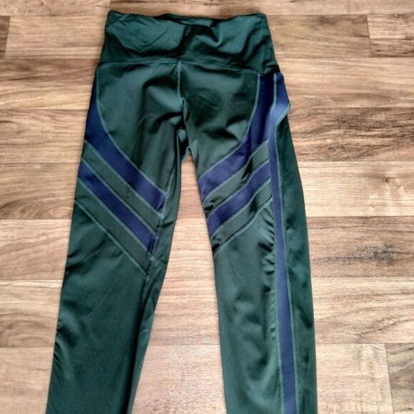 Zyia Active Light n Tight Hi Rise Womens Blue Sz 6/8 Leggings - Picture 2 of 9